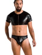 Passion Set 2 Piese Wetlook Peter Negru S/M