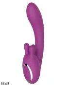 Pink Bear Vibrator Nexon 9 Moduri Rotatii 9 Moduri Vibratii Silicon USB Mov 19.4 cm