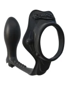 PIPEDREAM Inel de Penis cu Stimulator Anal cu Vibratii Silicon Negru