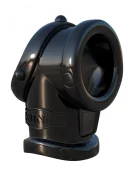 PIPEDREAM Inel de Penis si Testicule Cock Pipe Ball-Stretcher TPR Negru