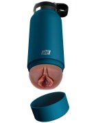 PIPEDREAM Masturbator Fuck Flask Private Pleaser Fanta Flesh Maro 23.8 cm