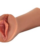 PIPEDREAM Masturbator Luscious Lips Fanta Flesh Autolubrifiant Maro 14 cm