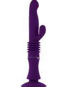 Playboy Vibrator Rabbit Thrusting Hoppy Ending Silicone USB Mov 28.3 cm