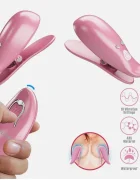 PRETTYLOVE Clame de Sfarcuri Cayley Remote Control 10 Moduri Vibratii USB Magnetic Roz