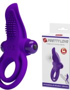 PRETTYLOVE Inel Penis Pretty Love Vibrant Ring 10 Moduri Vibratii Silicon Violet