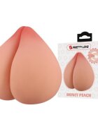 PRETTYLOVE Masturbator Honey Peach TPR Natural 9.5 cm