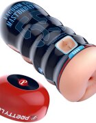 PRETTYLOVE Masturbator Vacuum Cup - Anus Natural