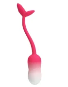 PRETTYLOVE Ou Vibrator Poulsen Bluetooth Control Free App Silicon USB Roz