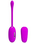 PRETTYLOVE Ou Vibrator Shock Fun 7 Moduri Vibratii 3 Moduri Electrosocuri Silicon USB Mov