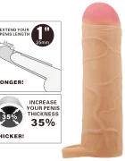 PRETTYLOVE Prelungitor Penis Bunion TPR Natural 16.5 cm