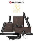 PRETTYLOVE Set Anniversary Collection All Black Series 6 Jucarii Silicon Negru
