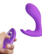 PRETTYLOVE Stimulator Idabelle Remote Control 12 Moduri Vibratii 12 Moduri Tapare Silicon USB Mov 10.1 cm