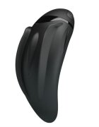 PRETTYLOVE Stimulator Wearable Teaser 10 Moduri Vibratii Silicon Negru 10.5 cm