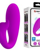 PRETTYLOVE Vibrator Cuplu Jayleen 12 Moduri Vibratii Silicon Bluetooth Control Free App Mov