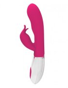 PRETTYLOVE Vibrator Iepuras Felix 30 Moduri Vibratii Silicon Roz