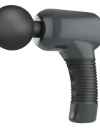 PRETTYLOVE Vibrator Masaj Magic Gun 7 Moduri Vibratii 5 Intensitati Viteza Silicon+ABS USB Negru