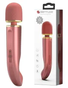 PRETTYLOVE Vibrator Masaj Pretty Love Interesting Massager 7 Moduri Vibratii 5 Viteze Silicon USB Roz 29 cm
