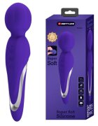 PRETTYLOVE Vibrator Masaj Walter 7 Moduri Vibratii & 5 Intensitati Silicon USB Violet 21.6 cm