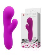 PRETTYLOVE Vibrator Pretty Love Berger 30 Moduri Vibratii Silicon USB Mov 14.5 cm