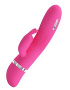 PRETTYLOVE Vibrator Pretty Love Ingram Electric Shock 7 Moduri Vibratii Silicon Roz 19.2 cm