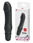 PRETTYLOVE Vibrator Pretty Love Stev 10 Moduri Vibratii Silicon Negru 13.5 cm