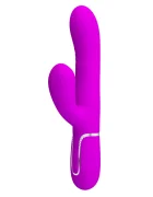 PRETTYLOVE Vibrator Twinkled Tenderness Mariana 4 in 1 Silicon USB Roz 22.6 cm