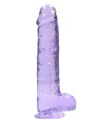 RealRock Dildo Realist Crystal Clear Mov 25 cm