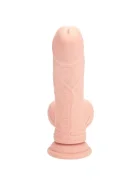 RealRock Vibrator Realist 10 Moduri Vibratii Silicon Lichid Dubla Densitate USB Natural 15.2 cm