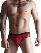 REGNES FETISH PLANET Bikini Barbati Stil Brazilian Piele Ecologica Rosu M