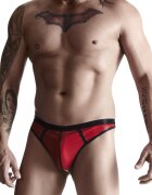 REGNES FETISH PLANET Bikini Tanga Piele Ecologica Rosu M