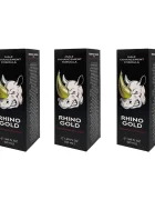 RHINO Set 3 Bucati - Gel Gold pentru Erectie si Potenta 50 ml