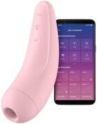 Satisfyer Stimulator Clitoris Curvy 2+ Air Pulse&Vibration Free App