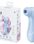 Satisfyer Stimulator Pro 2 Generation 4 App Control Silicon USB Albastru