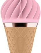 Satisfyer Vibrator Clitoris Sweet Treat Silicon 7 Moduri Rotatii USB Roz
