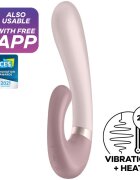 Satisfyer Vibrator Heat Wave Free App Silicon Roz
