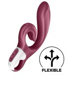 Satisfyer Vibrator Love Me 12 Moduri Vibratii USB Silicon Rosu 22 cm