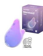 Satisfyer Vibrator Mermaid Vibes Air Pulse 11 Programe Suctiune Silicon USB Mov