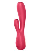 Satisfyer Vibrator Rabbit Mono Flex 20 cm Rosu Free App