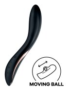 Satisfyer Vibrator Rrrolling Explosion G-Spot Silicon USB Negru 22 cm