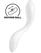Satisfyer Vibrator Rrrolling Pleasure G-Spot USB Silicon Alb 22 cm