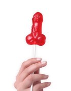 Secret Play Acadea in Forma de Penis Aroma Capsuni 20.5 cm