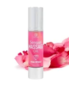 Secret Play Ulei de Masaj Erotic cu Petale Roz 50 ml