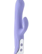 Selopa Vibrator Lavander Love 10 Moduri Vibratii Silicon USB Mov 23.3 cm
