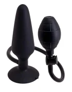 Seven Creations Dop Anal Gonflabil Large Silicon Negru 16.9 cm