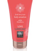 Shiatsu Lubrifiant Love Edible Capsuni 75 ml