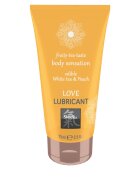 Shiatsu Lubrifiant Love Edible Ceai Alb&Piersica 75 ml
