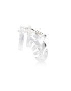 Shots Toys Cusca de Castitate Model 25 Policarbonat Transparent