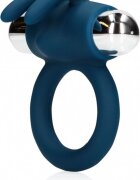 Shots Toys Inel Penis Vibrating Rabbit 10 Viteze Vibratii Silicon USB Albastru
