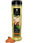 SHUNGA Erotic Art Ulei de Masaj Shunga Organica Kissable Aroma Dulceata de Migdale 240 ml