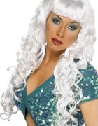 Smiffys Peruca Sirena - alba